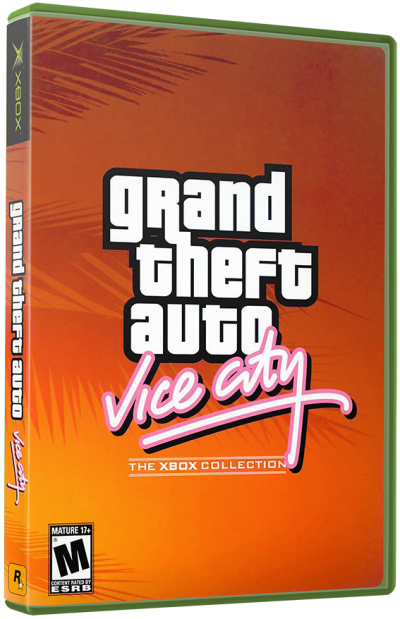 Grand Theft Auto - Vice City (USA)3D boxes